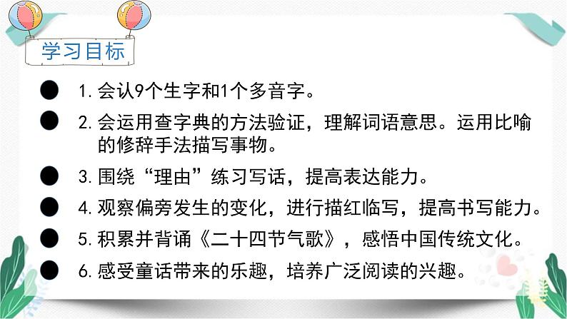 （上课课件）语文园地七-人教版语文二年级下册第七单元教学课件第4页