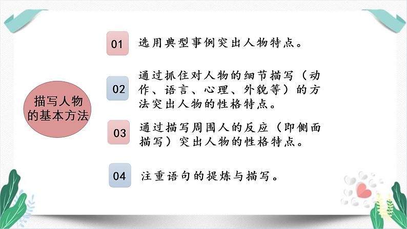 （教学课件）交流平台、初试身手和习作例文-人教版语文五年级下册第五单元第6页