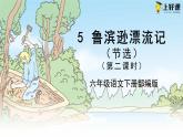 第5课《鲁滨逊漂流记（节选）》第二课时（教学课件）-六年级语文下册部编版