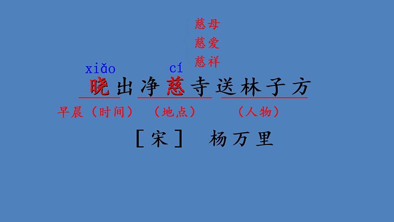 部编版二年级语文下册--15 古诗二首（精品课件）第6页