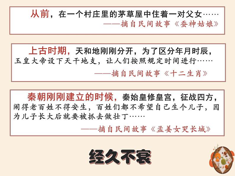 中国民间故事 推进课 整本书阅读课件PPT第4页