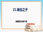 部编版五年级下册语文 21  《杨氏之子》 课件