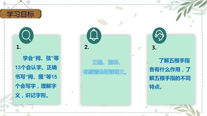 部编版五年级下册语文 22 《手指》 课件02