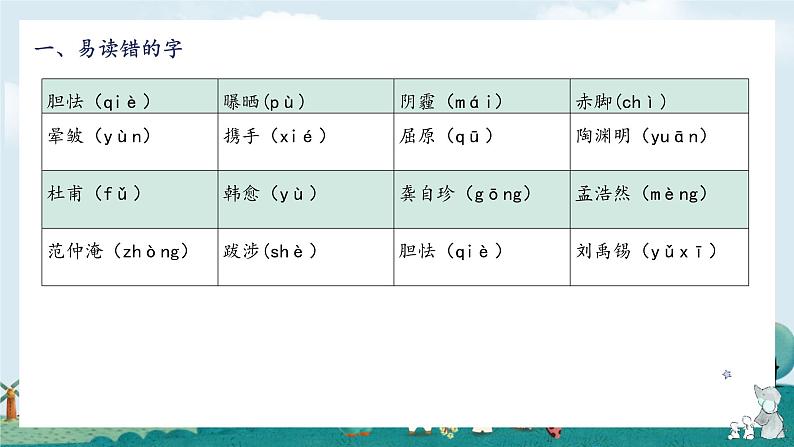 四下第三单元综合与复习课件PPT第4页