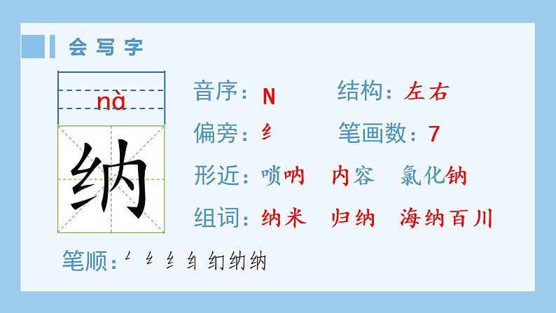 部编四下语文7 纳米技术就在我们身边生字课件第2页