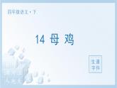 14 母鸡生字课件