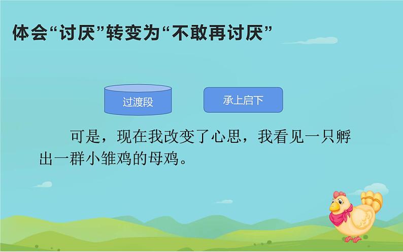 语文部编版4年级下册14课 母鸡12课件PPT第5页