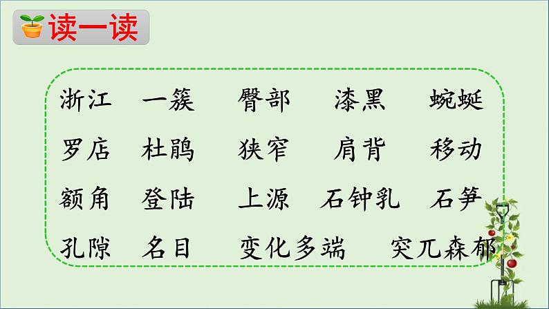 语文部编版4年级下册17课 记金华的双龙洞2课件PPT08