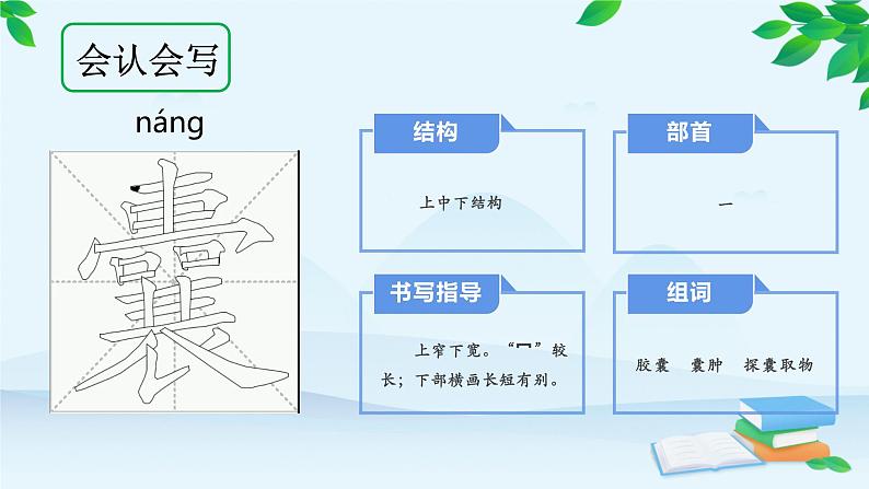 语文部编版4年级下册18课 文言文二则 囊萤夜读13课件PPT06