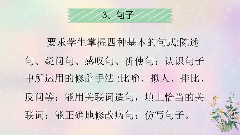 六年级下册语文总复习课件PPT05