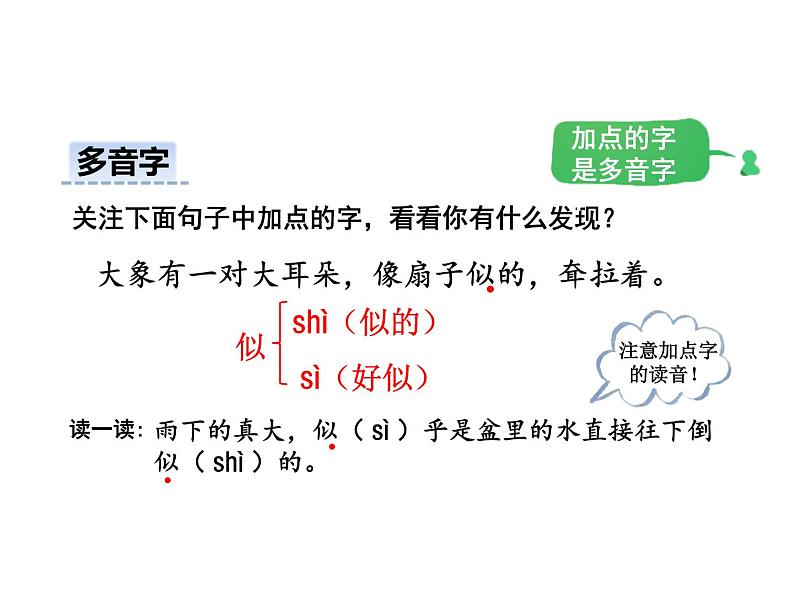 部编版二年级语文下册--19 大象的耳朵（精品课件1）第7页