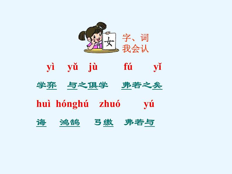 部编版六年级语文下册--14.文言文二则-学弈（课件3）第6页