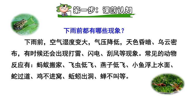 部编版一年级语文下册--14.要下雨了（精品课件）第2页