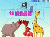 部编版二年级语文下册--20 蜘蛛开店（优质课件）