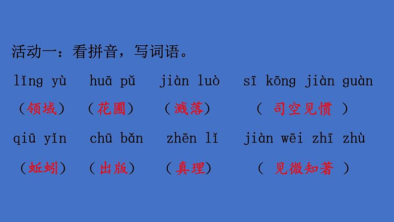 部编版六年级语文下册--15 真理诞生于一百个问号之后（精品课件）第8页