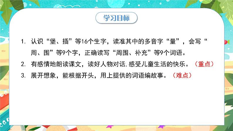 部编版二年级语文下册课件 第四单元 10.沙滩上的童话第3页