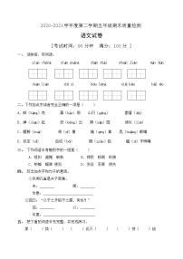 【完胜考点】五年级期末语文考点强化测试卷（3）（部编版有答案）