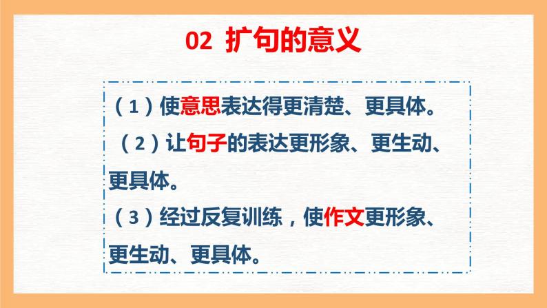 专题5 “扩句”技巧（课件）小升初语文大素养课程系列07