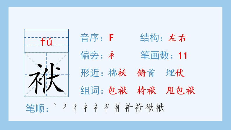 14 刷子李生字课件第4页