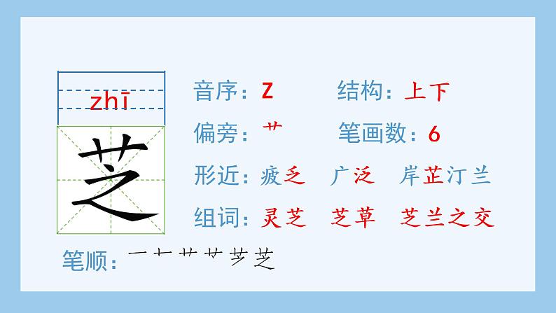 14 刷子李生字课件第6页