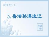 部编版六年级语文下册5 鲁滨逊漂流记（节选）生字课件