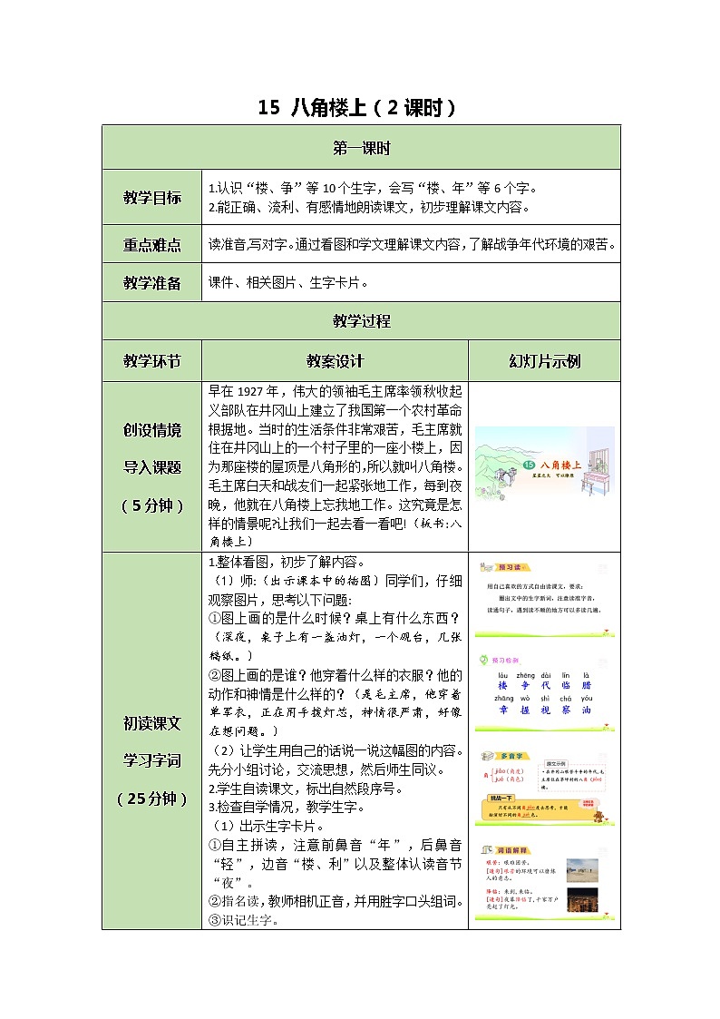 15 八角楼上第1页