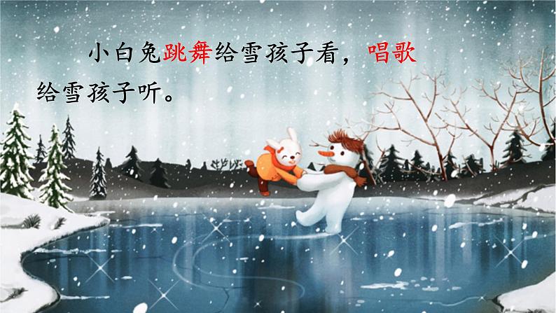 21《雪孩子》课件+教案+练习课件+朗读视频08