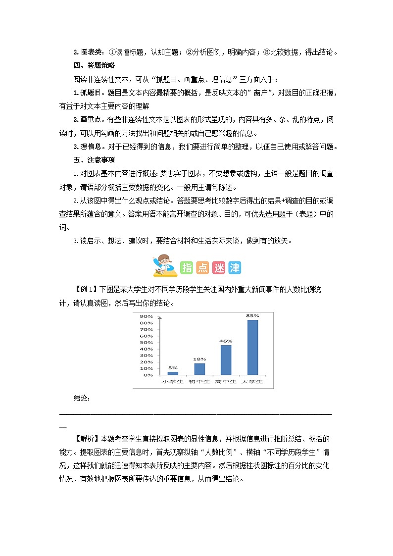 六年级部编版语文小升初专题复习：第06讲【阅读】非连文本阅读（原卷版）第2页
