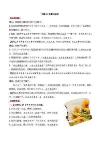 专题06 积累与运用（练习）——2023年部编版语文小升初知识点汇总