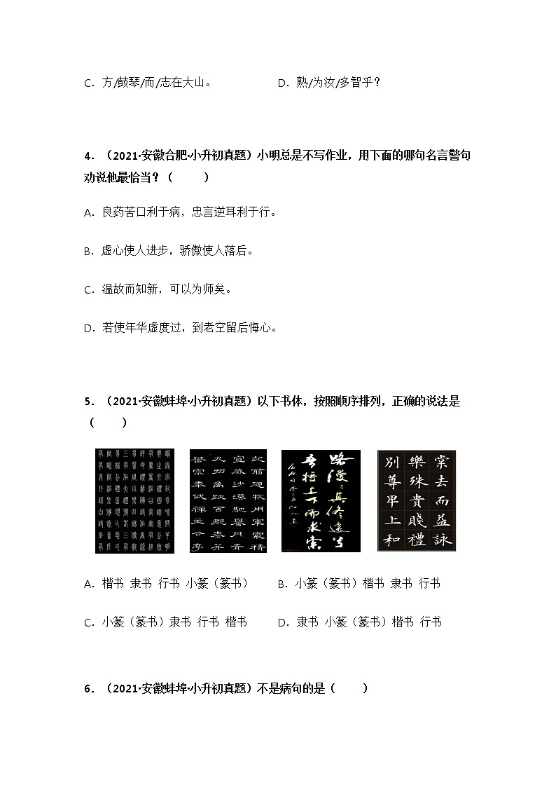 专题03 选择、判断题（原卷版）第2页