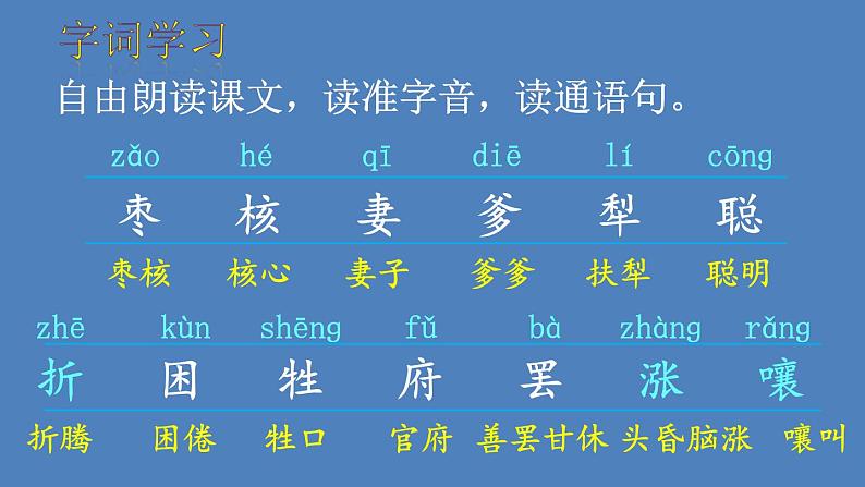 部编版三年级语文下册--28 枣核（优质课件2）03