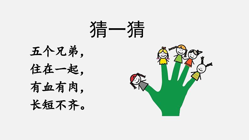 部编版五年级语文下册--22 手指（优质课件）01