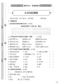 （2023春）济宁专版-人教版小学语文六下-专项测试卷（共24页6套）-
