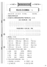 （2023春）济宁专版-人教版小学语文-六下-期末综合检测题（共16页4套）-