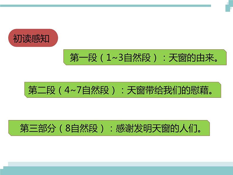 部编版小学四年级下册《天窗》课件（2020年）第8页