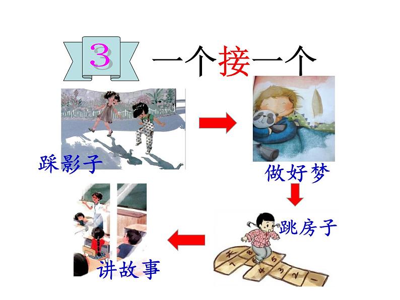 2022年春部编版一下语文 3一个接一个 课件02