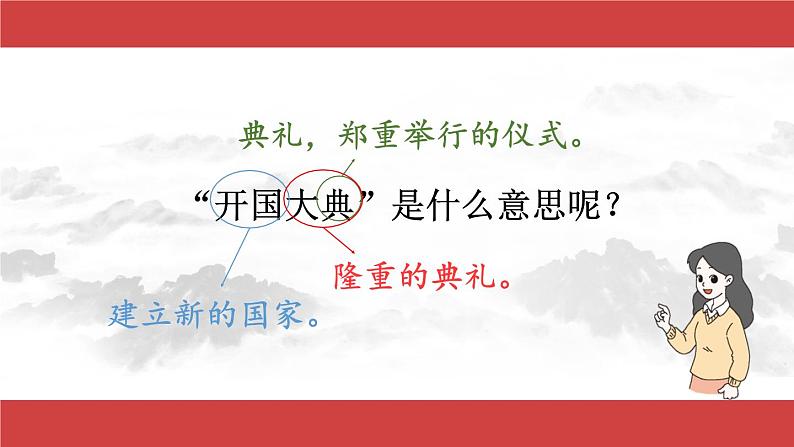 部编版语文六年级上册 7 开国大典 教学课件+同步教案+素材03