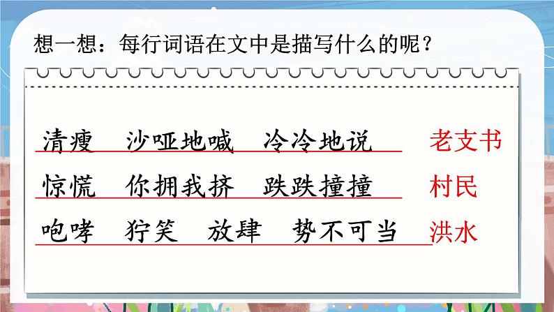 部编版语文六年级上册 13 桥 教学课件第5页