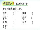 部编版四年级下册第六单元20芦花鞋