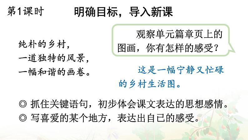 1 古诗词三首 课件-部编版语文四年级下册第2页