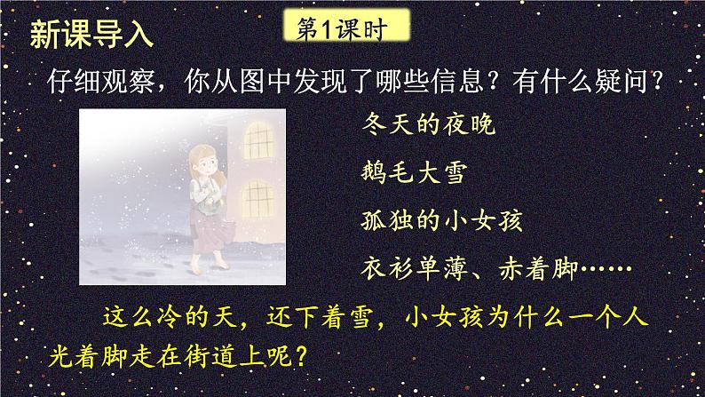 8 卖火柴的小女孩 课件-部编版语文三年级上册02