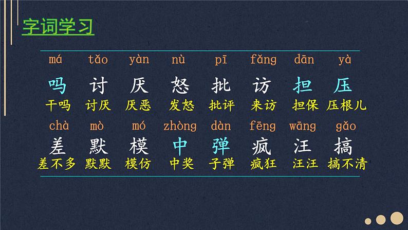 14 小狗学叫 课件-部编版语文三年级上册04