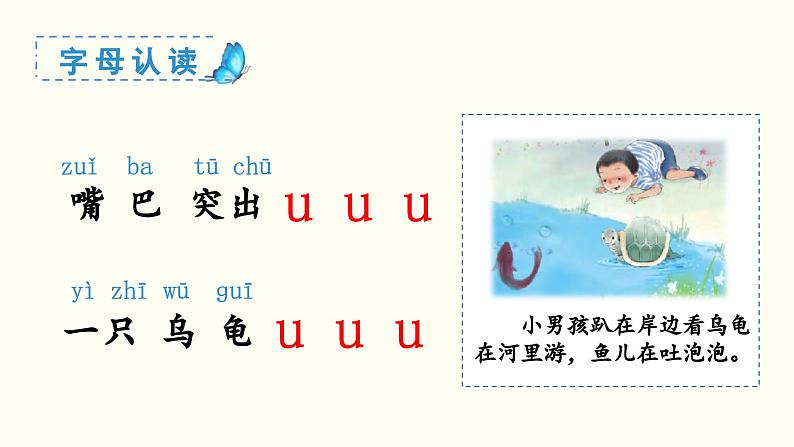 汉语拼音  i  u  ü  y  w教学课件第7页