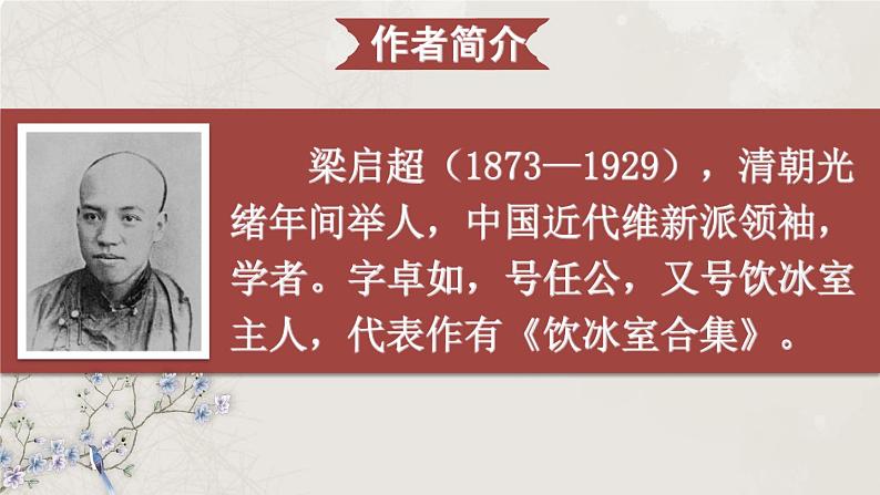 统编版语文5年级上册 第4单元 13 少年中国说（节选） PPT课件+教案04