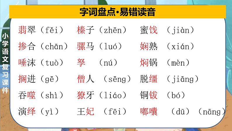 第一单元总复习（课件）-2022-2023学年六年级语文下册期末备考（统编版）第8页