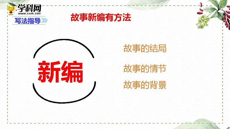 第八单元 习作： 故事新编（课件）-2022-2023学年语文四年级下册同步作文（部编版）第7页