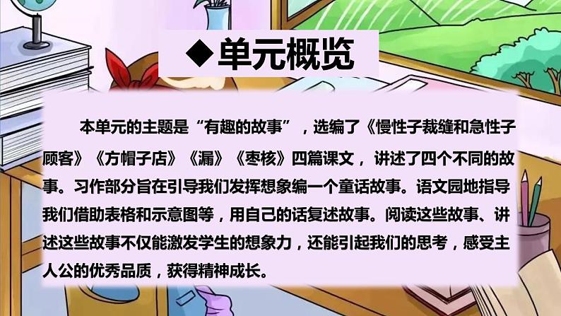 部编版语文三年级下册 第八单元总复习 课件03