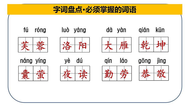 四年级下册期末复习备考  第八单元（课件）2022-2023学年（统编版）第8页