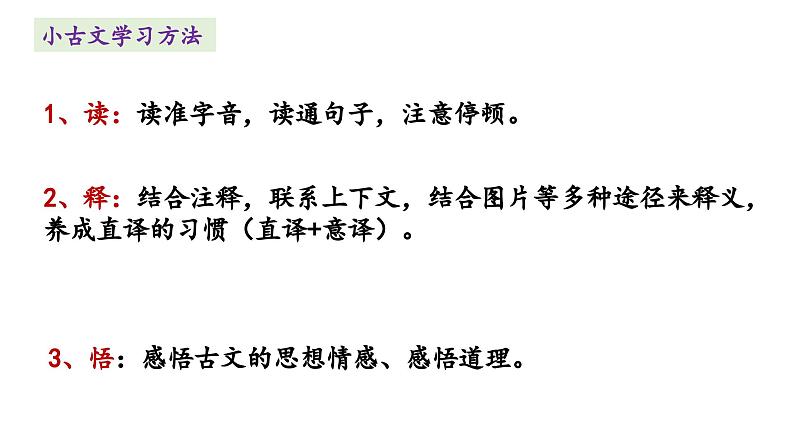 四年级语文下册期末复习  文言文（课件）2022-2023学年语文四年级下册（统编版）第2页