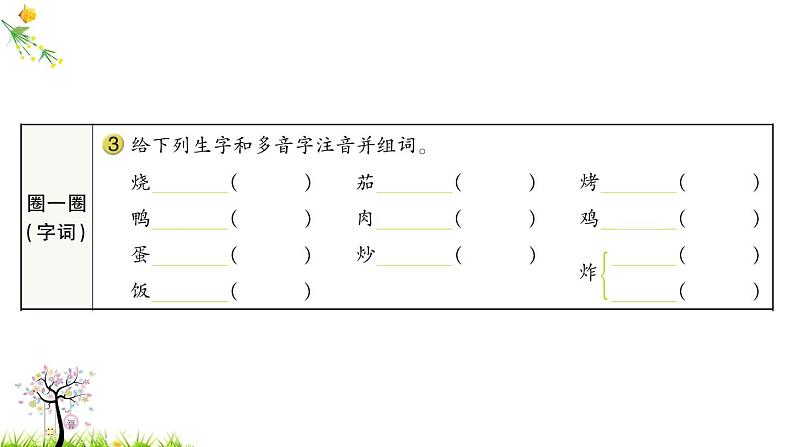 人教版二年级语文下册 识字4 中国美食课件PPT第3页